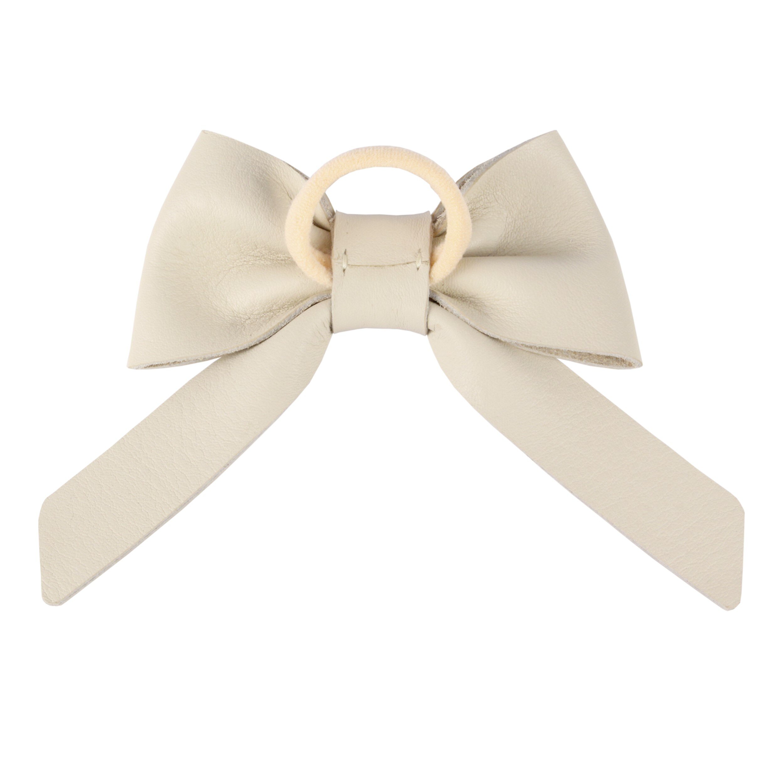 DONSJE CINTY HAIR TIE Cream Leather DONSJE CINTY HAIR TIE Cream Leather