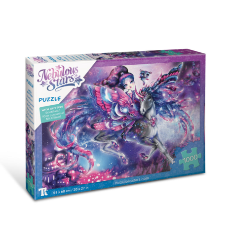 Nebulous Stars 1000pc Glitter Puzzle - Eclipsia & Horse