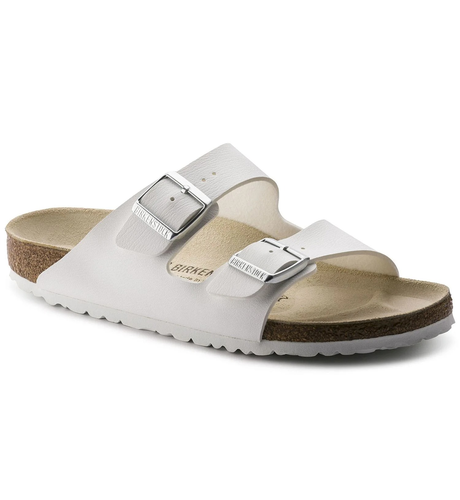 Birkenstock Arizona Birko-Flor White (Regular Fit)