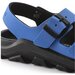 Birkenstock Kids Mogami Birko-Flor Ultrablue/Black (Narrow Fit)