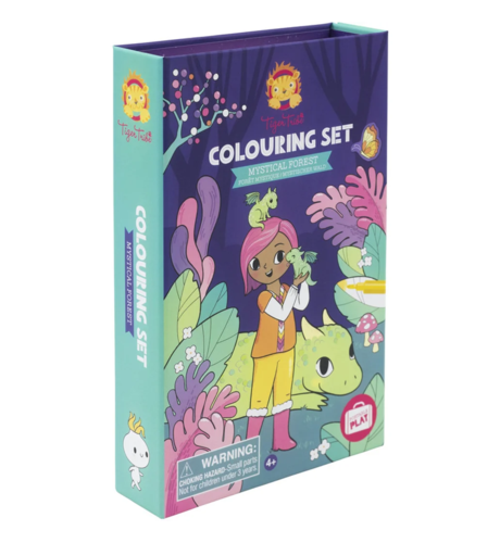 Tiger Tribe Colouring Set - Mystical Forest