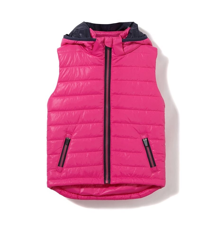 Milky Baby Magenta Puffer Vest SALE Sale Girls Clothing Kids