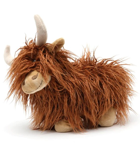 Nana Huchy Heidi the Highland Cow - Rust