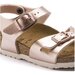 Birkenstock Kids Rio Birko-Flor Metallic Copper (Narrow Width)