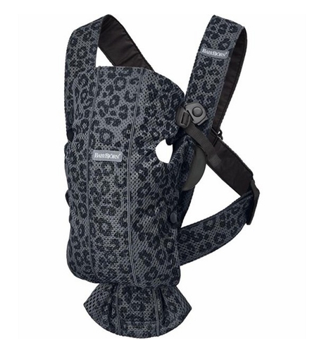 BabyBjorn Carrier Move 3D Mesh - Anthracite/Leopard