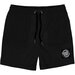 Santa Cruz Mfg Cruzier Solid Beach Shorts - Black