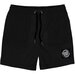 Santa Cruz Mfg Cruzier Solid Beach Shorts - Black