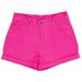 Santa Cruz Mushroom Monarch Dot Denim Shorts - Pink