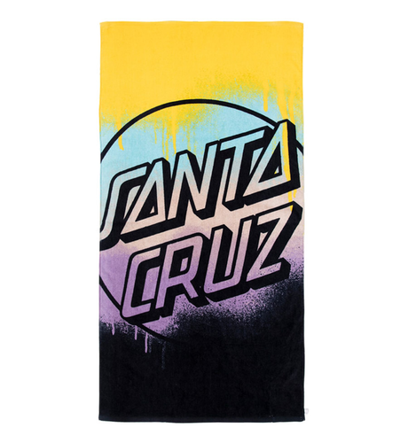 Santa Cruz Opus Dot Drip Beach Towel