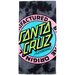 Santa Cruz Mfg Dot Retro Tie Dye Beach Towel