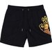 Santa Cruz Screaming Hand Fade Beach Short - Black