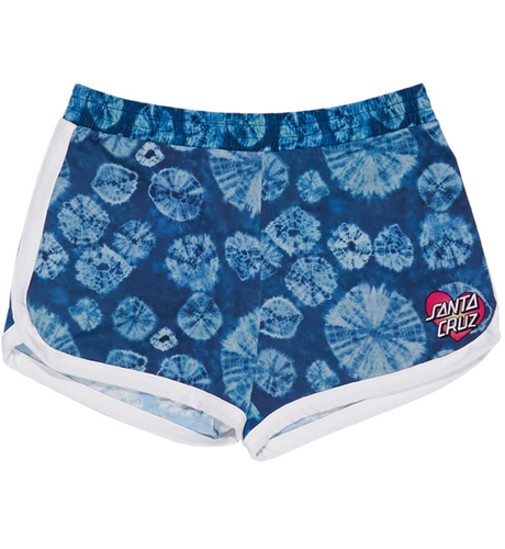 Santa Cruz Gradient Heart Dot Swim Shorts - Navy Tie Dye