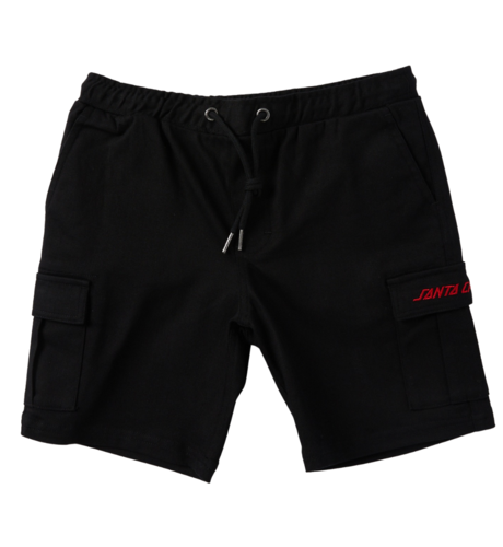 Santa Cruz Cali Cargo Shorts - Black