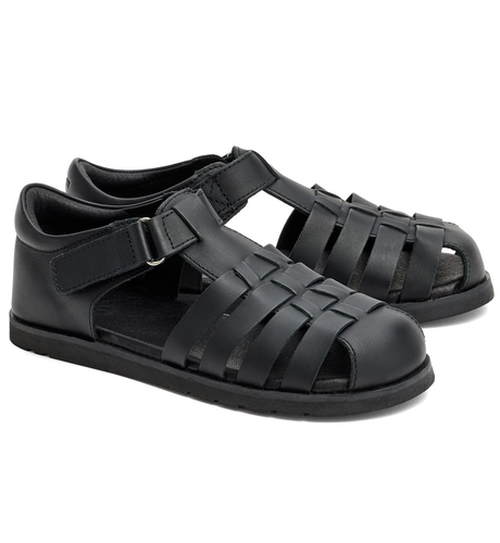 Pretty Brave Jamie School Sandal - Black