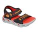 Skechers Thermo-Splash Heath Flo Sandal - Black/Red