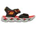 Skechers Thermo-Splash Heath Flo Sandal - Black/Red