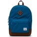 Herschel Youth Heritage Backpack (16L) - Mykonos Blue/Saddle Brown