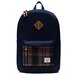 Herschel Heritage Back (21.5L) - Peacoat/Peacoat Plaid