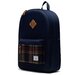 Herschel Heritage Back (21.5L) - Peacoat/Peacoat Plaid