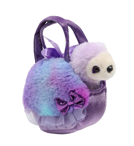 Aurora Sweets Rainbow Purple Pet Carrier