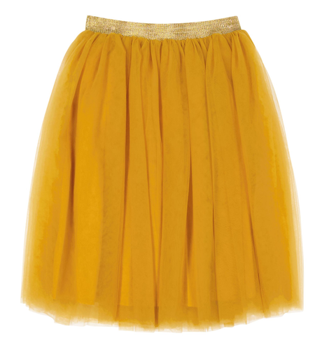 Kissed By Radicool Lily Skirt In Gold