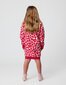Kissed By Radicool Pink Leopard Sweater Dress