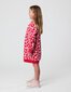 Kissed By Radicool Pink Leopard Sweater Dress