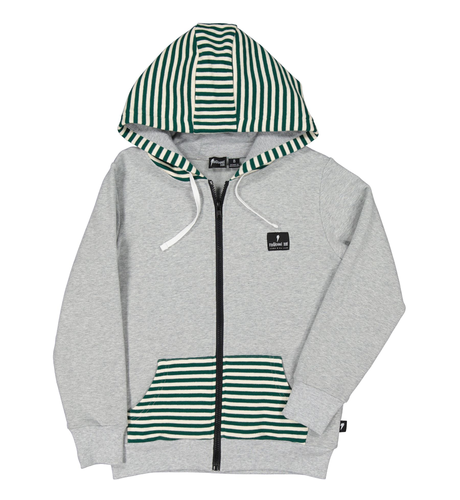 Radicool Dude Stripe Pocket Zip Hood