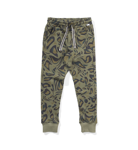 Munster Smudgecat Pant - Olivine