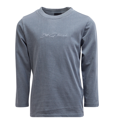 St Goliath Mondo L/S Tee - Blue