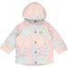 Huxbaby Rainbow Swirl Raincoat - Powder Pink