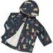 Huxbaby Dino Racer Raincoat - Ink