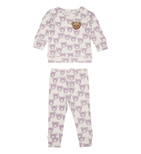Huxbaby Huxbear Lavender PJ Set