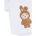 Huxbaby Bunny Bear T-Shirt - White