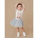 Huxbaby Rainbow Flower Tulle Skirt