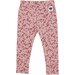 Huxbaby Flower Bear Legging - Dusty Plum