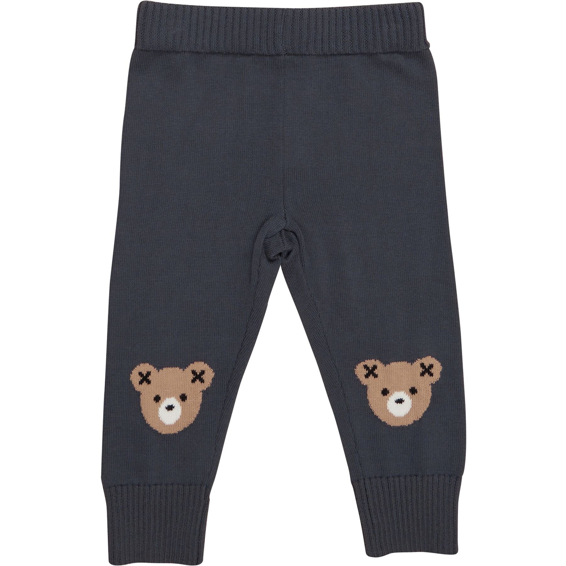 Huxbaby Huxbear Knit Pant Ink CLOTHINGBABYBaby Pants & Leggings Kids Clothing NZ Shop