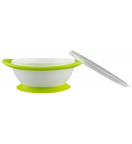 NUK No-mess Suction Bowls with Lids - 2pk