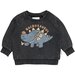 Huxbaby Nachosaurus Sweatshirt - Vintage Black