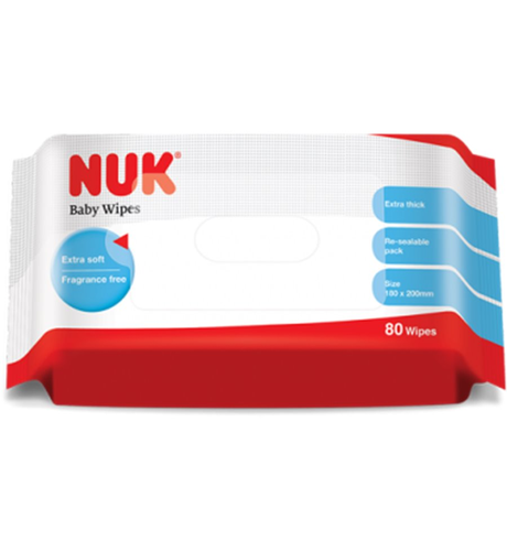 Nuk Baby Wipes - 80pk