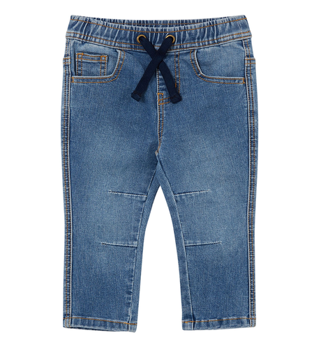 Milky Blue Denim Jogger Jean