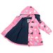 Korango Girls Dino Colour Change Raincoat - Hot Pink