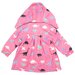 Korango Girls Dino Colour Change Raincoat - Hot Pink