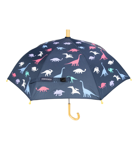 Korango Dino Colour Change Umbrella - Navy