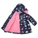 Korango Girls Dino Colour Change Raincoat - Navy