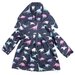 Korango Girls Dino Colour Change Raincoat - Navy