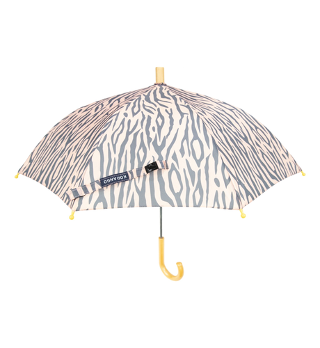 Korango Tiger Striped Umbrella - Dusty Pink