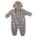 Korango Tiger Rain Suit - Charcoal