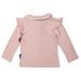 Korango Collared Frill Top - Dusty Pink
