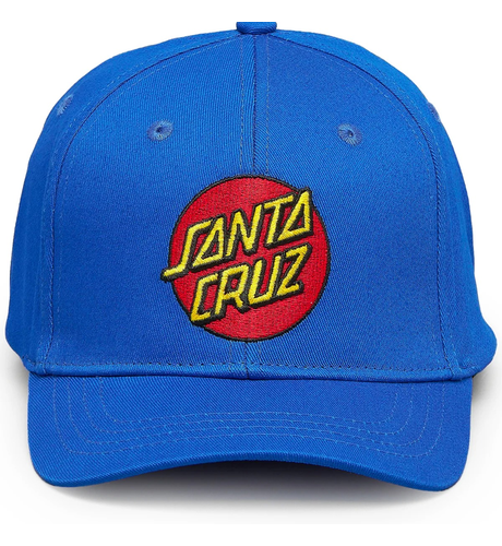 Santa Cruz Classic Dot Baseball Hat - Blue